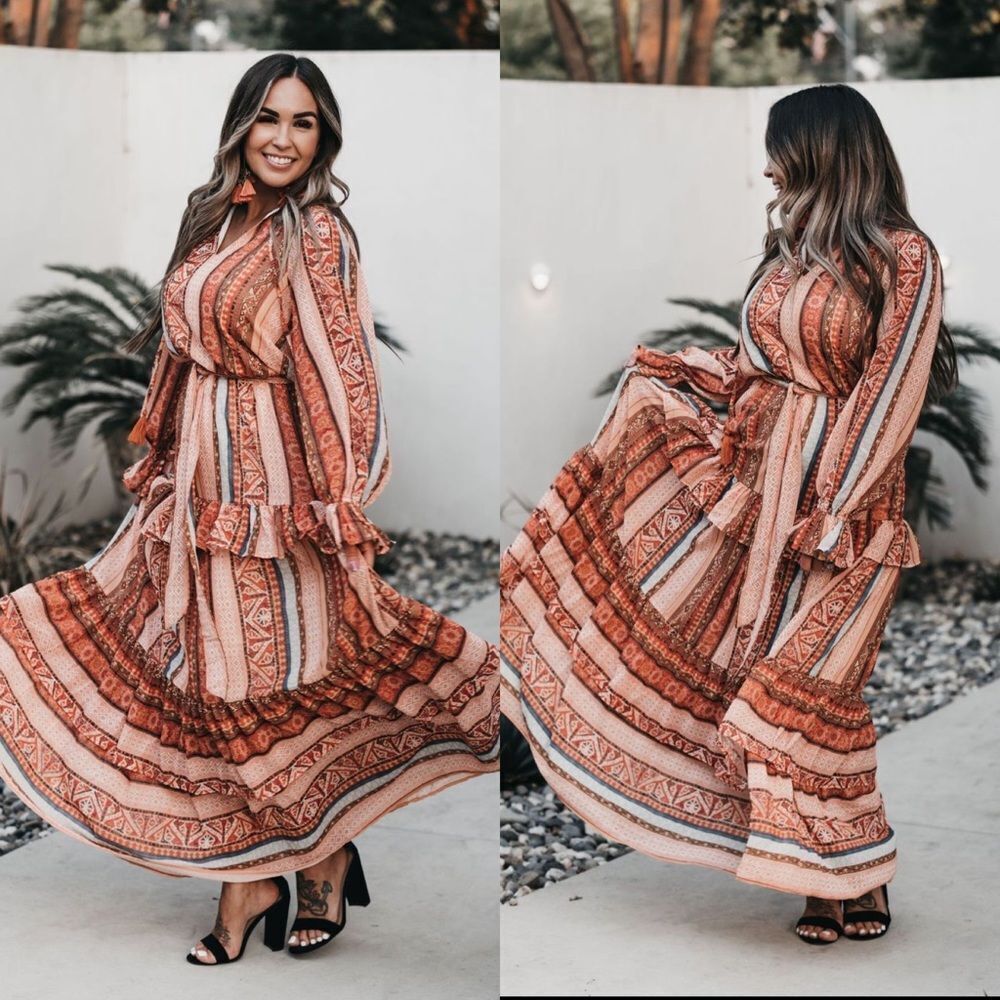 Long Sleeve Maxi Dress